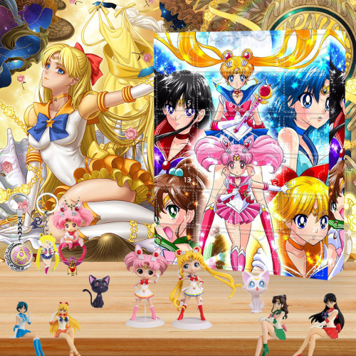 Sailor Moon Advent Calendar -- The One With 24 Little Doors
