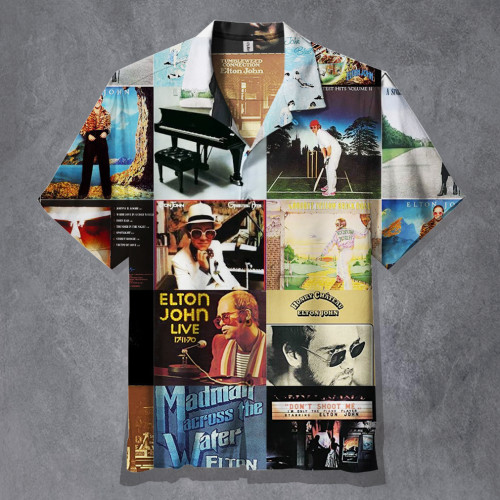 Elton John | Unisex Hawaiian Shirt