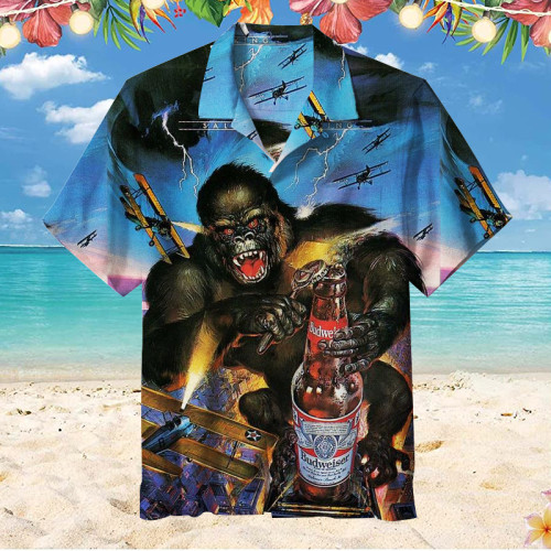 King Kong | Unisex Hawaiian Shirt