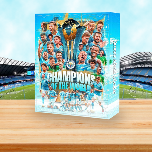 2024 Manchester City F.C. Advent Calendar -- The One With 24 Little Doors