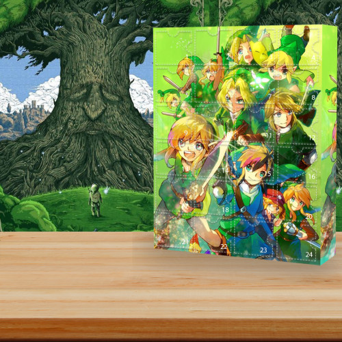 The Legend of Zelda Advent Calendar -- The One With 24 Little Doors