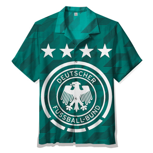 German National Soccer Team | Unisex Hawaiian Shirt