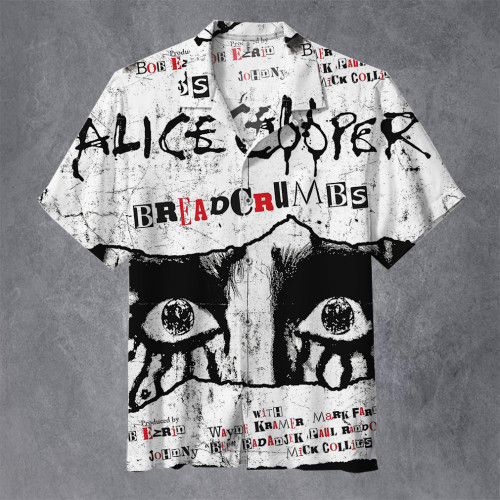Alice Cooper：Breadcrumbs | Unisex Hawaiian Shirt