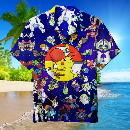 Pokémon|Unisex Hawaiian Shirt