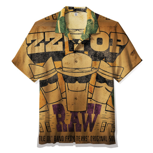 ZZ TOP-RAW 'That Little Ol' Band From Texas'  |  Hawaiian Shirt