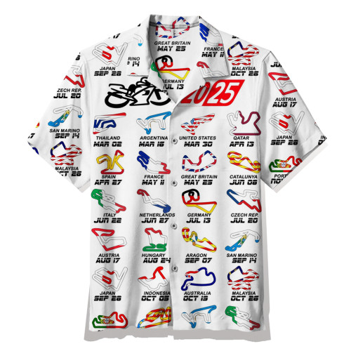 2025 MotoGP | Unisex Hawaiian Shirt