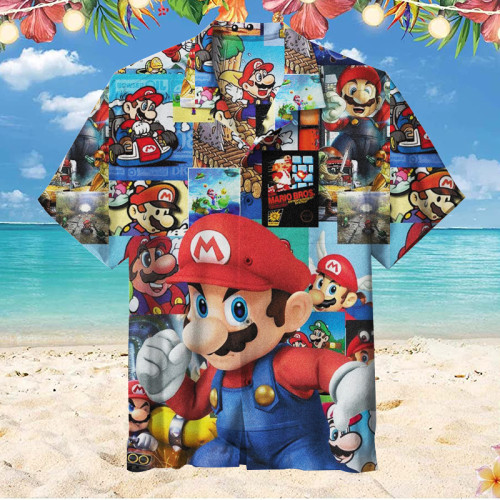 Mario Kart | Unisex Hawaiian Shirt