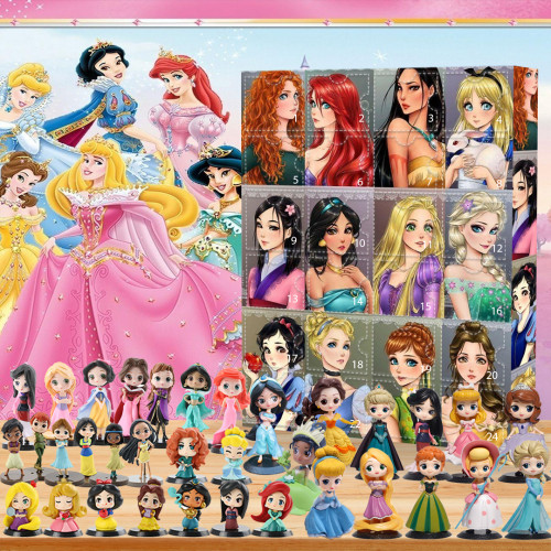 Princess Advent Calendar -- The One With 24 Little Doors