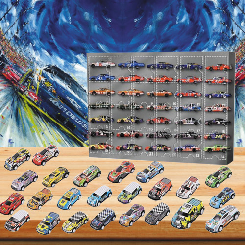 Mini Car Advent Calendar🎁24 Gifts Are In It