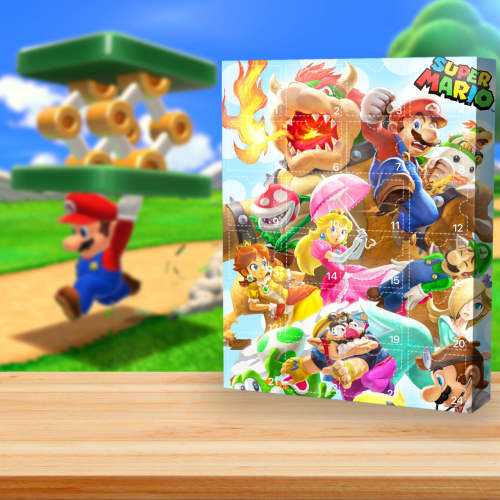 Mario Advent Calendar -- The One With 24 Little Doors