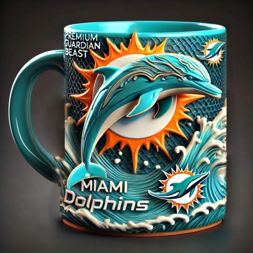 Miami Dolphins  | NFL Guardian Beast 3D Mug