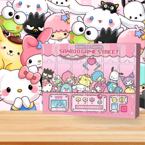 NEW SANRIO Advent calendar-- The One With 24 Little Doors