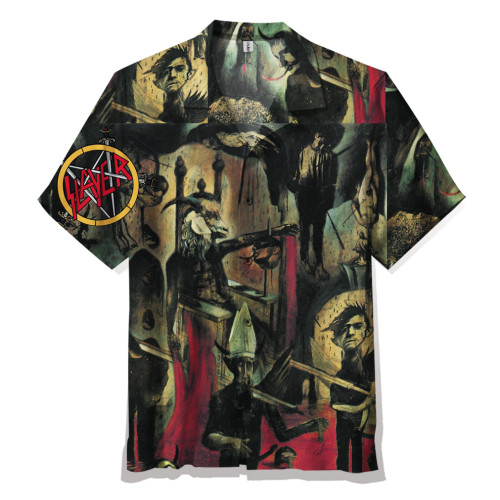 Slayer-Angel of Death | Unisex Hawaiian Shirt