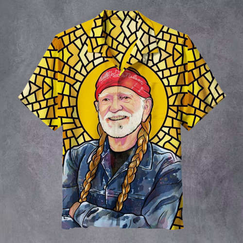 Willie Nelson |Unisex Hawaiian Shirt