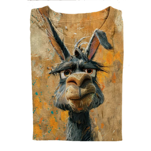 FUNNY ANIMAL ART PRINT |  Unisex T-SHIRT