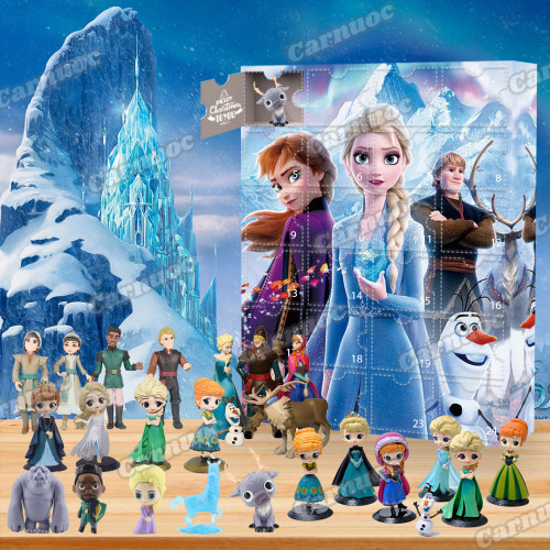 Frozen Advent Calendar -- The One With 24 Little Doors