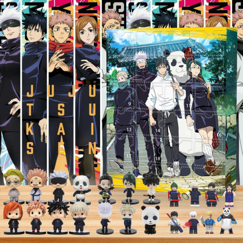 2024 Jujutsu Kaisen Advent calendar-- The One With 24 Little Doors