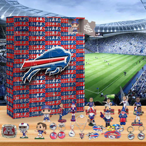 Buffalo Bills Advent calendar-- The One With 24 Little Doors