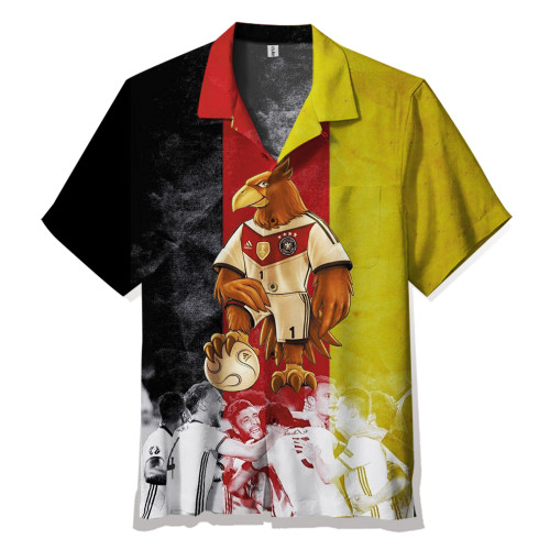 German National Soccer Team | Unisex Hawaiian Shirt