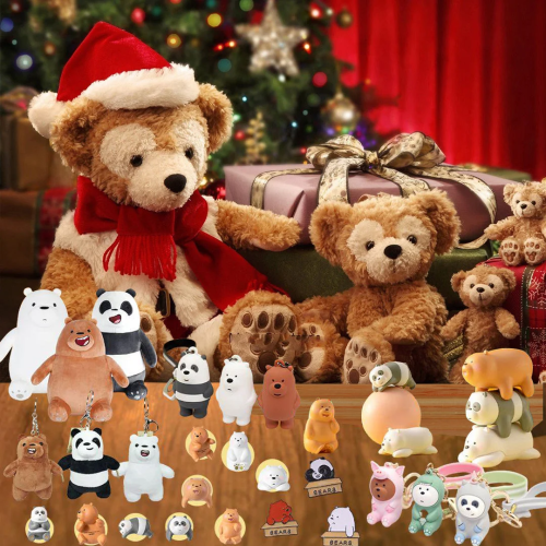 We Bare Bears Advent Calendar🎁24 Gifts Are In It