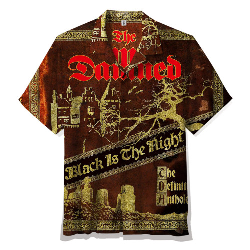 Damned：Black Is the Night The Definitive Anthology | Unisex Hawaiian Shirt