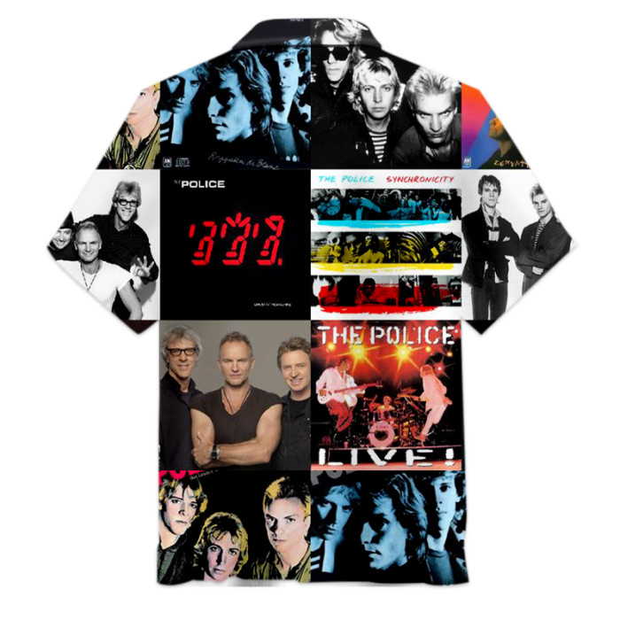 The Police ,they were a perfect storm of punk energy, reggae grooves, and jazz sophistication | Unisex Hawaiian Shirt