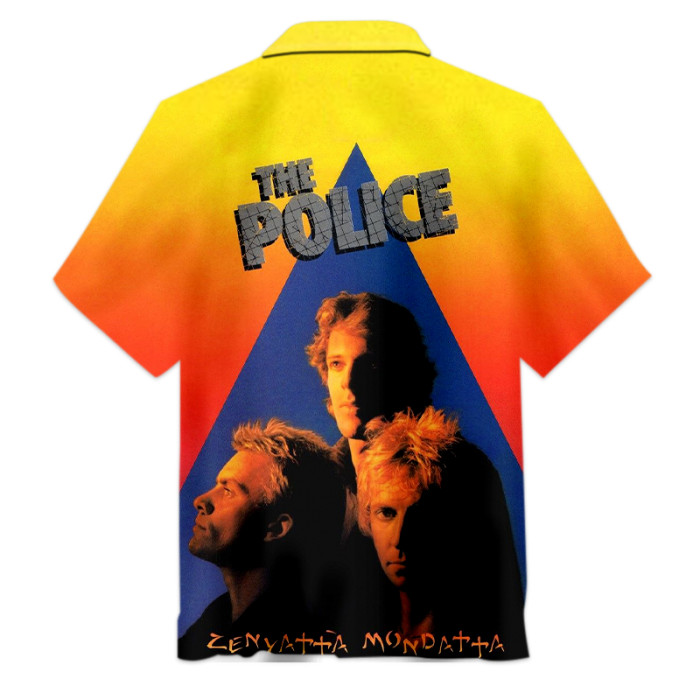 The Police ,they were a perfect storm of punk energy, reggae grooves, and jazz sophistication | Unisex Hawaiian Shirt
