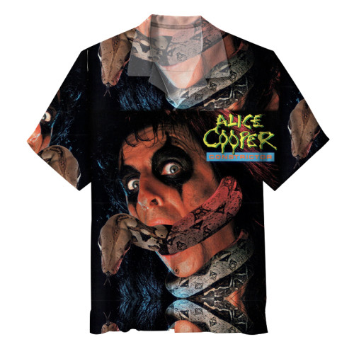 Alice Cooper - Constrictor | Unisex Hawaiian Shirt