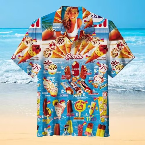 ice cream | Unisex Hawaiian Shirt