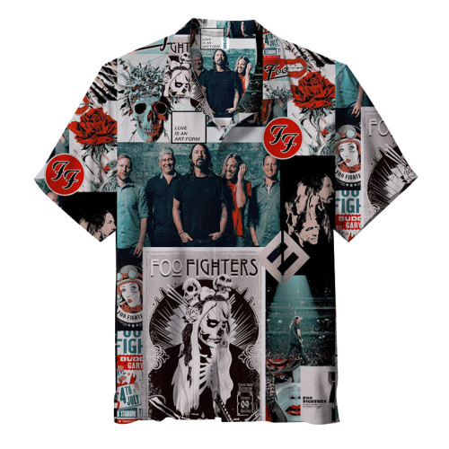 Foo Fighters | Unisex Hawaiian Shirt