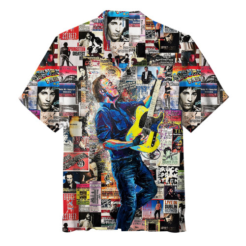 Bruce Springsteen | Unisex Hawaiian Shirt