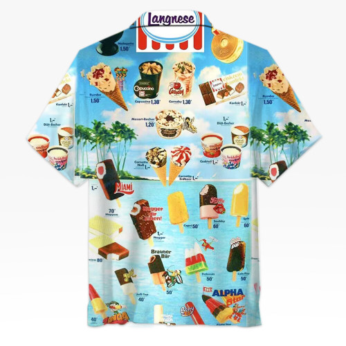 ice cream| Unisex Hawaiian Shirt