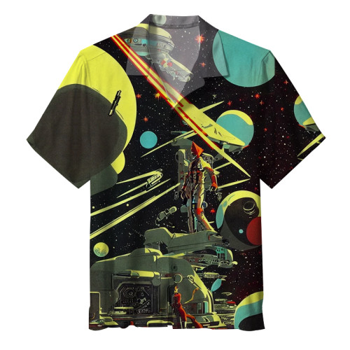 space science fiction| Hawaiian Shirt