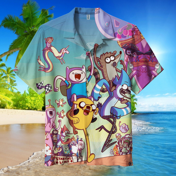 Adventure Time | Unisex Hawaiian Shirt