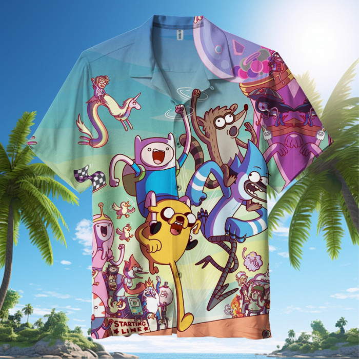 Adventure Time | Unisex Hawaiian Shirt