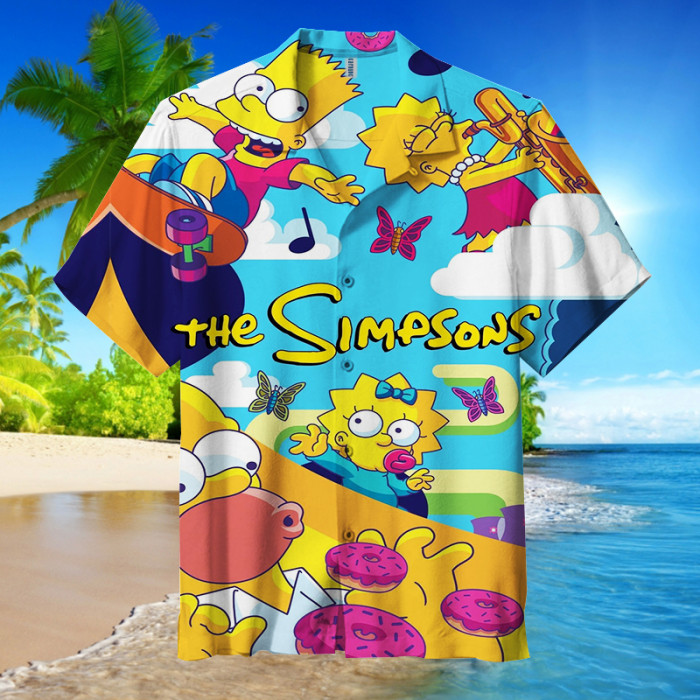The Simpsons | Unisex Hawaiian Shirt
