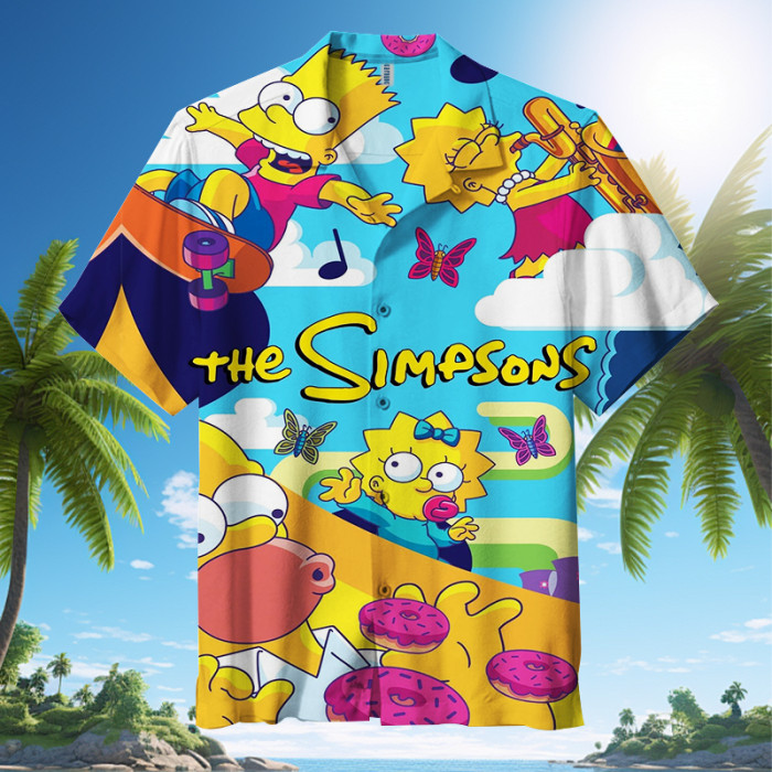 The Simpsons | Unisex Hawaiian Shirt