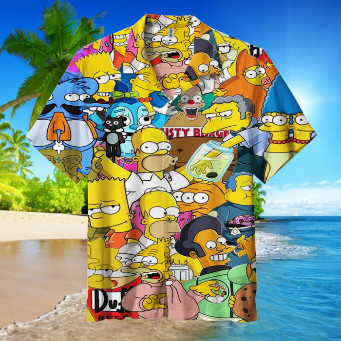 The Simpsons | Unisex Hawaiian Shirt