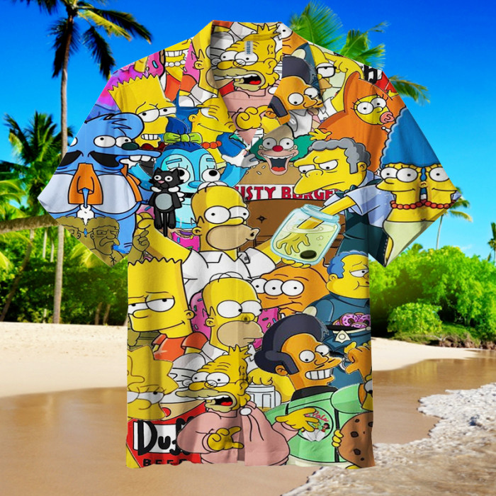 The Simpsons | Unisex Hawaiian Shirt
