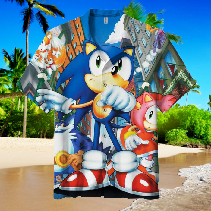 Sonic the Hedgehog | Unisex Hawaiian Shirt