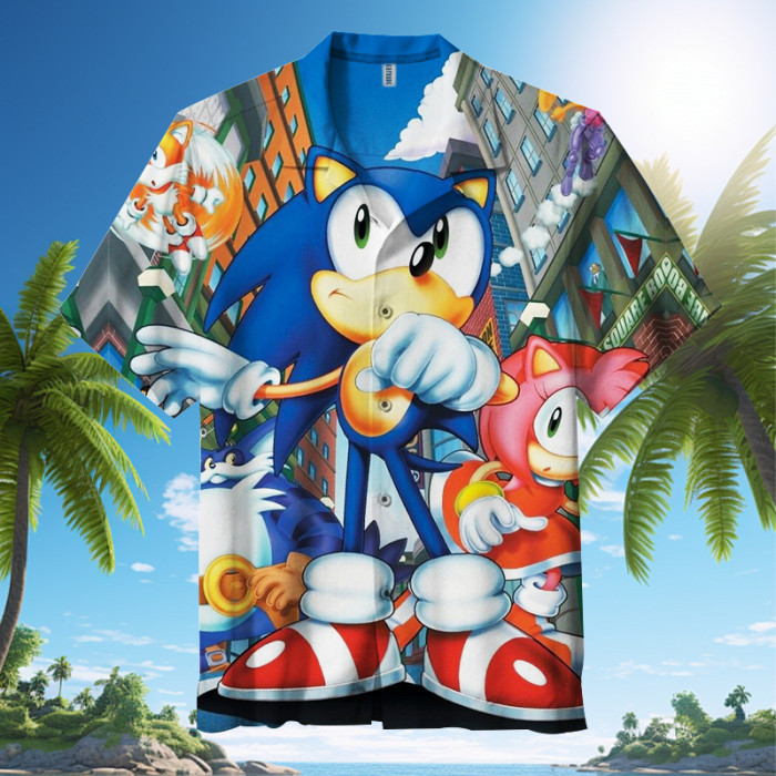 Sonic the Hedgehog | Unisex Hawaiian Shirt