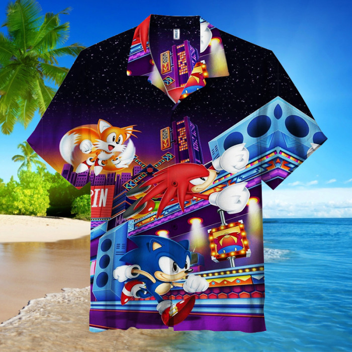Sonic the Hedgehog | Unisex Hawaiian Shirt