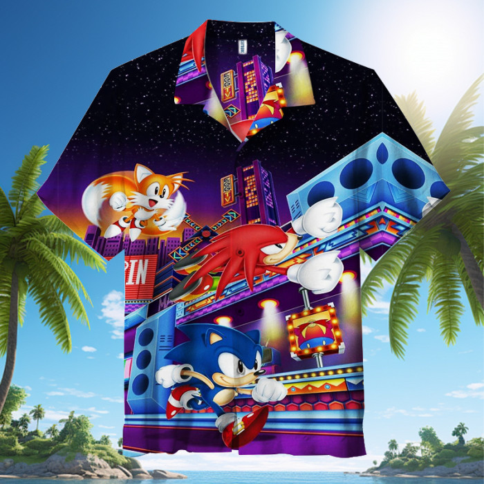 Sonic the Hedgehog | Unisex Hawaiian Shirt