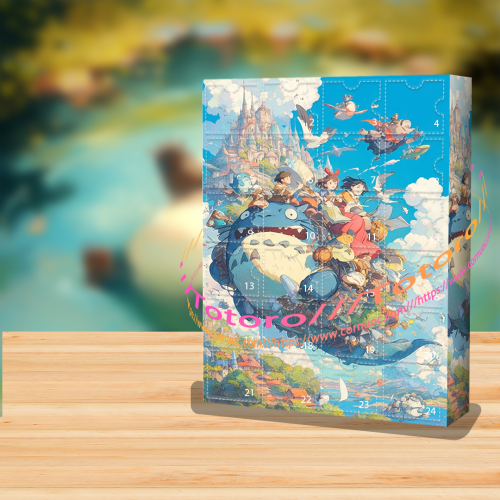 My Neighbor Totoro Advent Calendar -- The One With 24 Little Doors