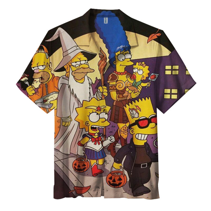 the simpsons | Unisex Hawaiian Shirt