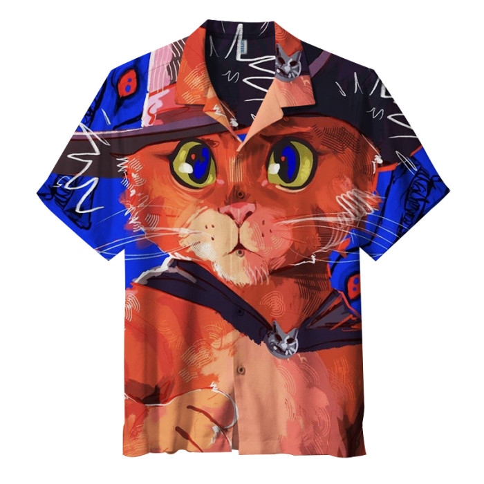 puss in boots | Unisex Hawaiian Shirt