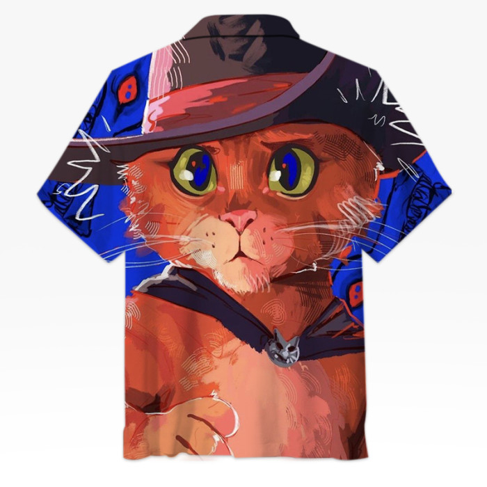 puss in boots | Unisex Hawaiian Shirt
