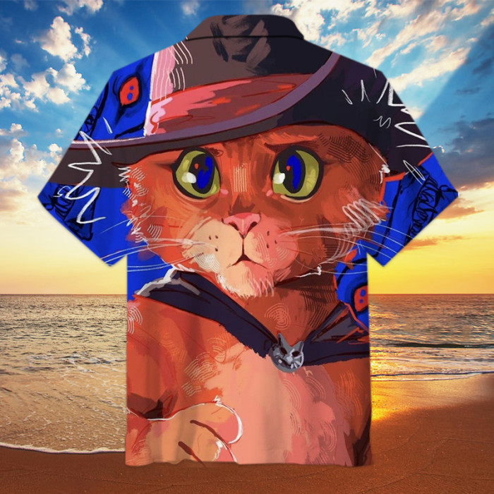 puss in boots | Unisex Hawaiian Shirt