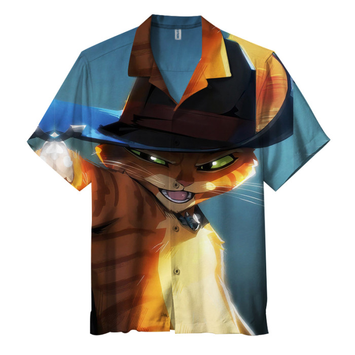 puss in boots | Unisex Hawaiian Shirt