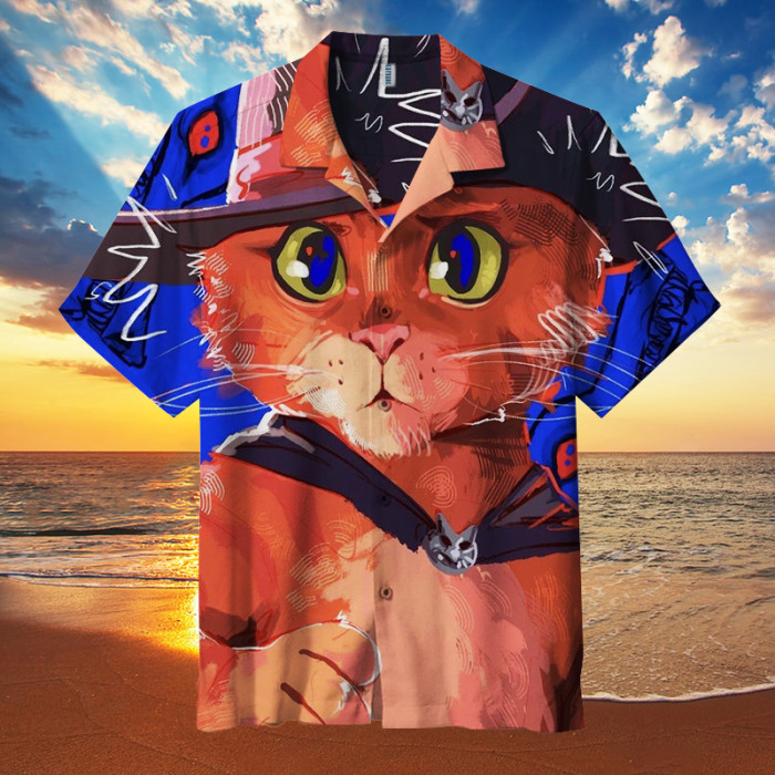 puss in boots | Unisex Hawaiian Shirt